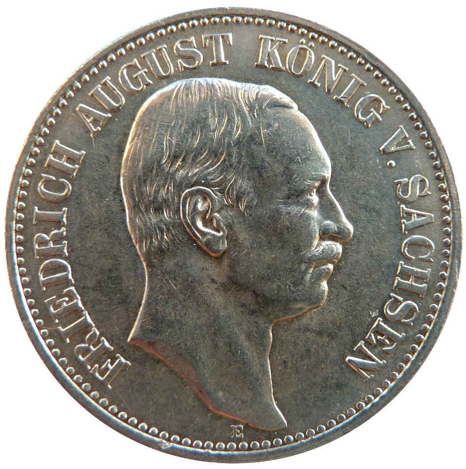 2_Mark_Sachsen_Friedrich_August