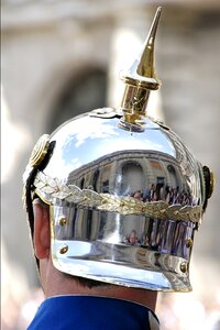 Reflection cavalry pickelhaube