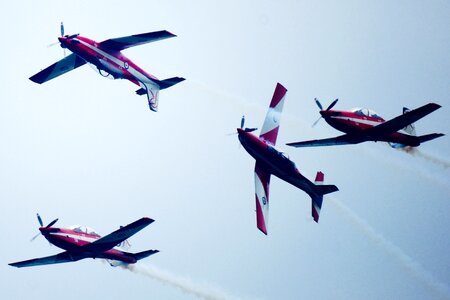 Plane show showing
