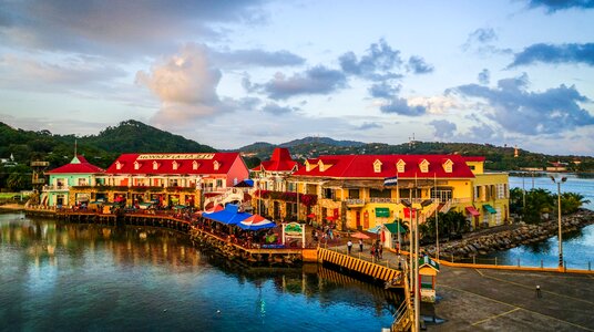 Architecture tropical caribbean