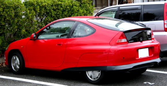 1st_generation_Honda_Insight_rear