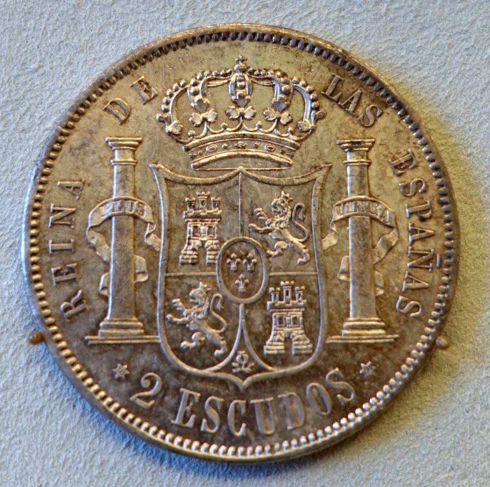 2_Escudos,_Spain,_1868_-_Bode-Museum_-_DSC02620