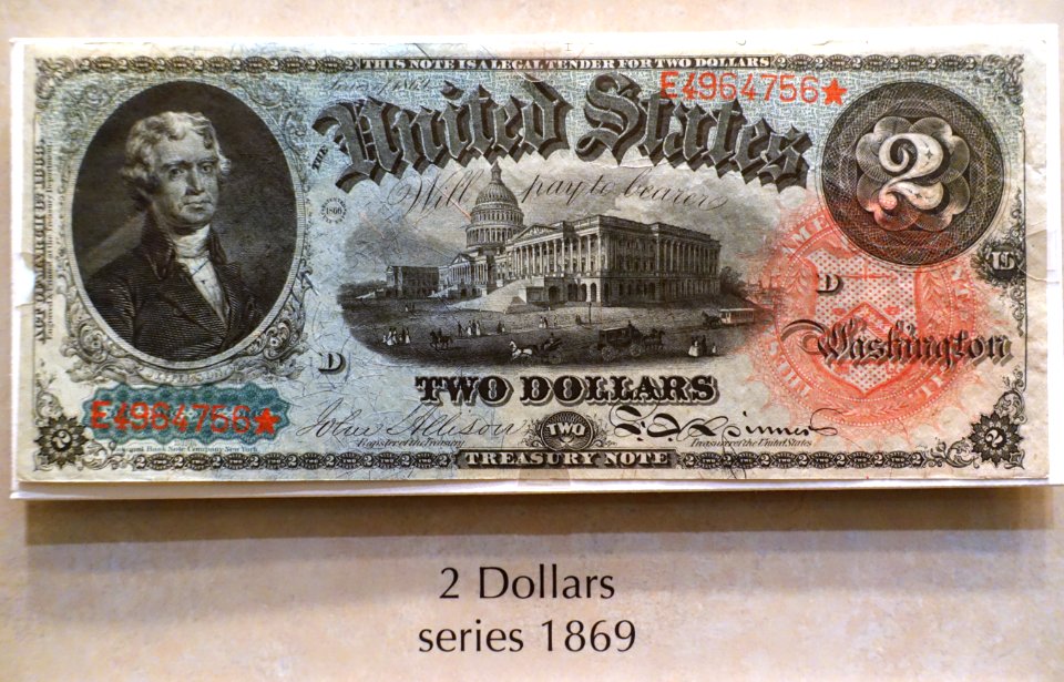 2_Dollars,_United_States,_series_1869_-_National_Museum_of_American_History_-_DSC00310