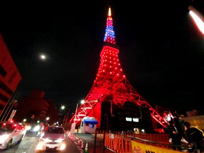 1月3日(日)は東京タワーを台湾色にライトアップ