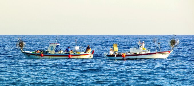 Colleagues sea mediterranean photo