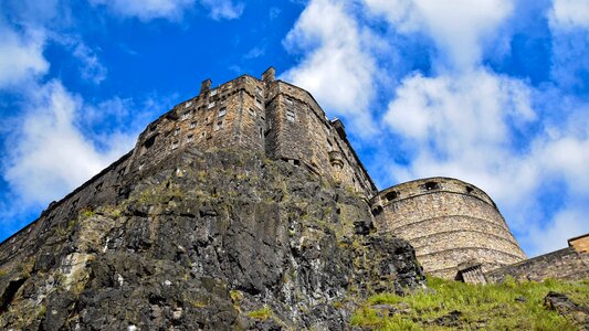 Castle fortress historically