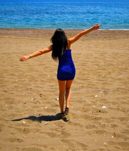 Summer behind joy