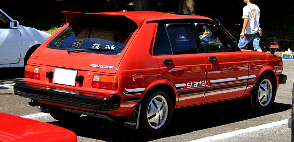 1980-1982_Toyota_Starlet_S_rear