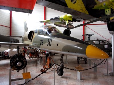 1968_Aero_L39_ZO_Albatros_at_Flugausstellung_Hermeskeil,_pic1