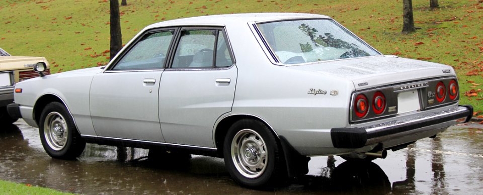 1980_Nissan_Skyline_2000_Turbo_GT-EX_rear