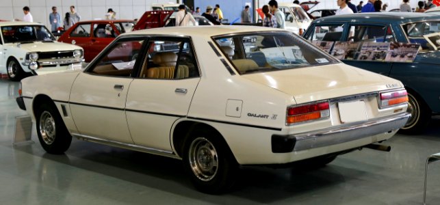1978_Mitsubishi_Galant_Sigma_1600SL_Super_A131A_rear