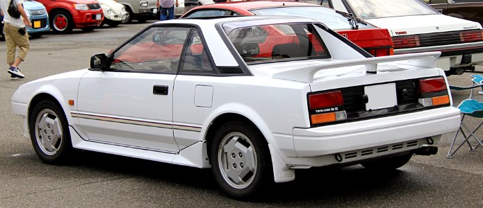 1986_Toyota_MR-2_rear