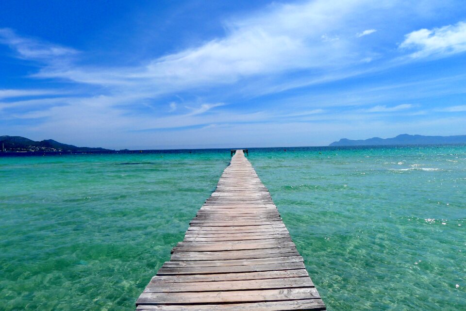 Jetty boardwalk mallorca