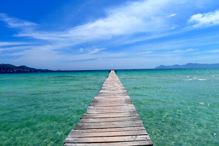 Jetty boardwalk mallorca