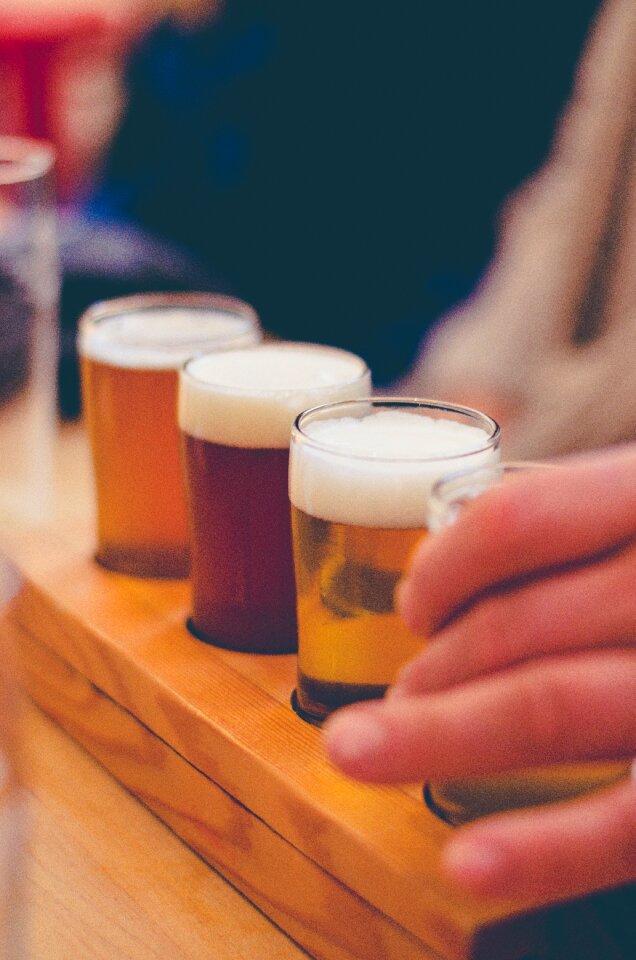 Brew beer tasters bar