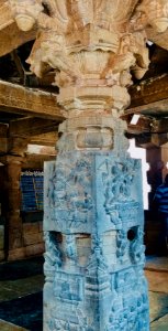 15th_century_Yaganti_Umamahesvara_temple,_Andhra_Pradesh_India_-_199