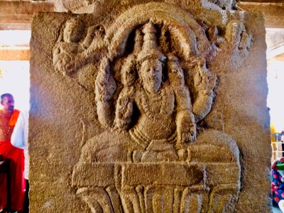 15th_century_Yaganti_Umamahesvara_temple,_Andhra_Pradesh_India_-_113