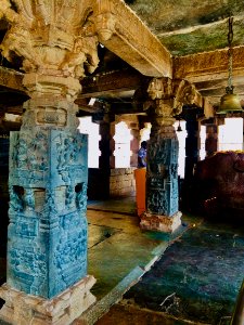 15th_century_Yaganti_Umamahesvara_temple,_Andhra_Pradesh_India_-_135