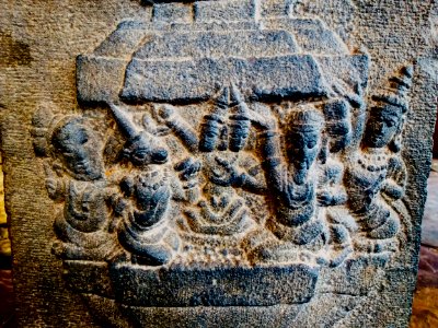 15th_century_Yaganti_Umamahesvara_temple,_Andhra_Pradesh_India_-_146