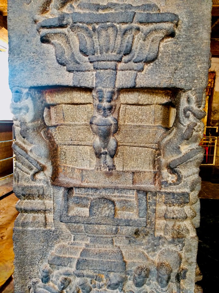15th_century_Yaganti_Umamahesvara_temple,_Andhra_Pradesh_India_-_145