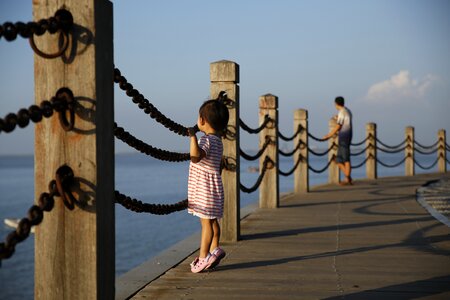 Cute angel beach