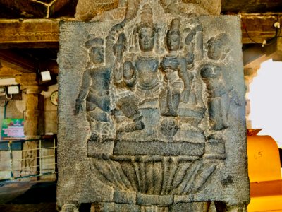 15th_century_Yaganti_Umamahesvara_temple,_Andhra_Pradesh_India_-_106