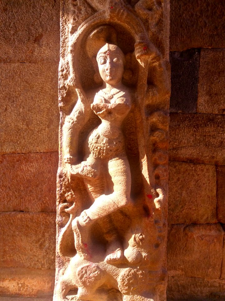 15th_century_Yaganti_Umamahesvara_temple,_Andhra_Pradesh_India_-_26