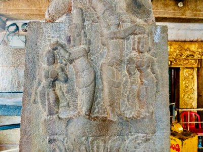 15th_century_Yaganti_Umamahesvara_temple,_Andhra_Pradesh_India_-_148