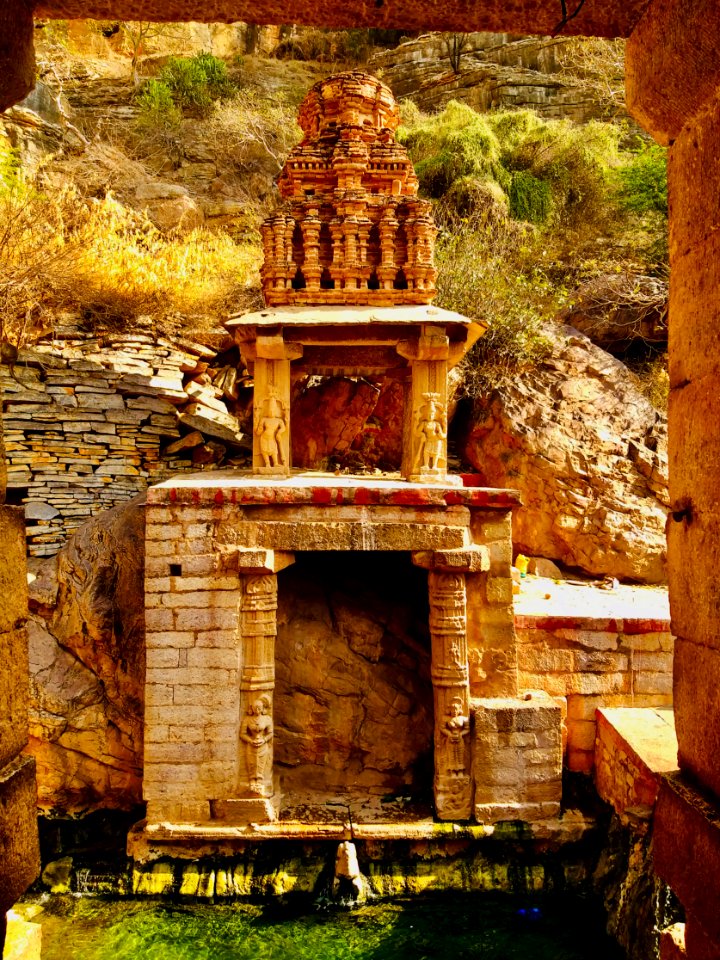 15th_century_Yaganti_Umamahesvara_temple,_Andhra_Pradesh_India_-_84