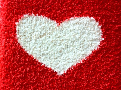 Romantic love knitting