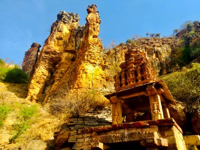 15th_century_Yaganti_Umamahesvara_temple,_Andhra_Pradesh_India_-_87