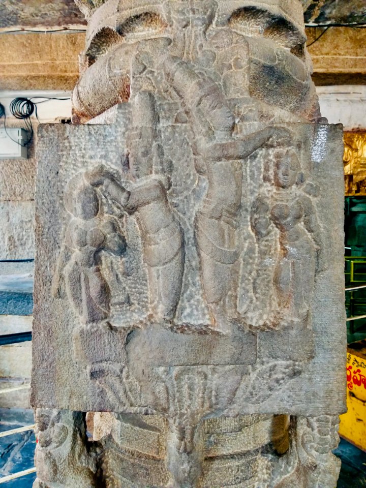 15th_century_Yaganti_Umamahesvara_temple,_Andhra_Pradesh_India_-_100