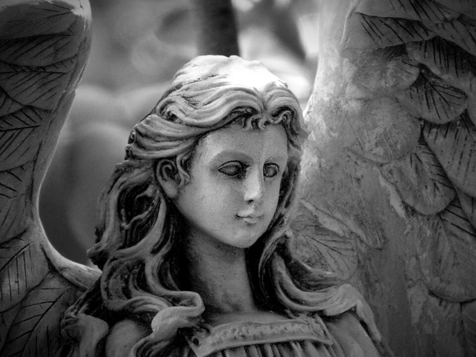 Sadness melancholy sculpture