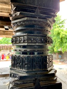 12th_century_Thousand_Pillar_temple,_Hanumkonda,_Telangana,_India_-_35