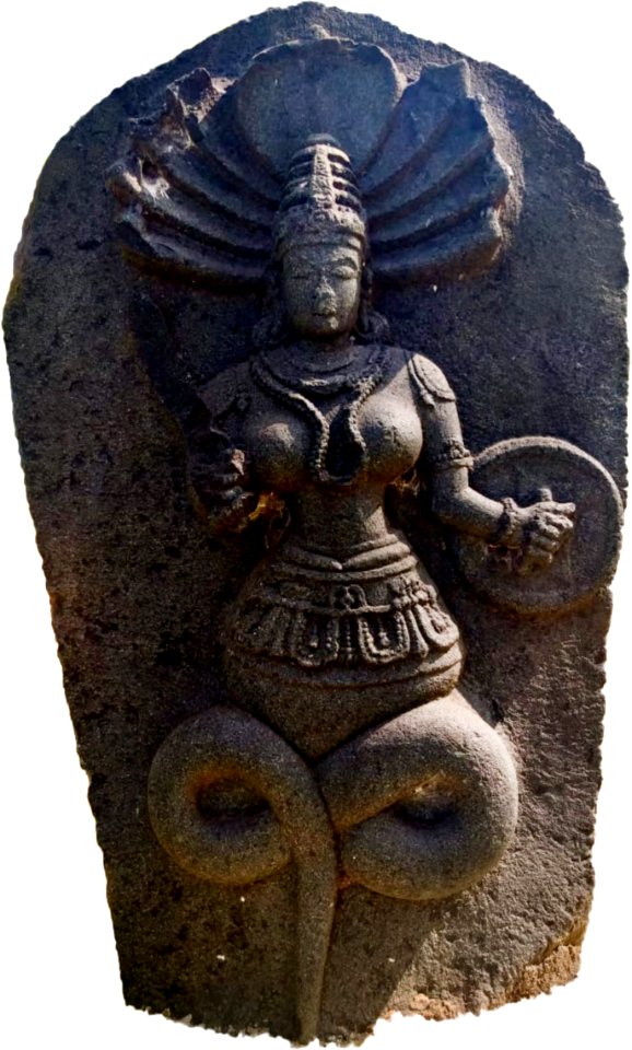 12th_century_Nagini,_Panagal_Group_of_Temples,_Telangana