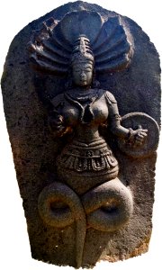 12th_century_Nagini,_Panagal_Group_of_Temples,_Telangana