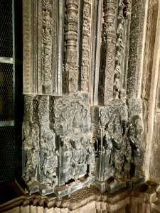 12th_century_Thousand_Pillar_temple,_Hanumkonda,_Telangana,_India_-_27