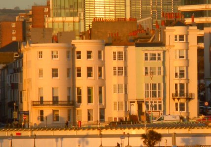 13–17_Marine_Parade,_Brighton_(January_2017,_seen_from_Palace_Pier)
