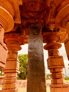 13th_century_Sasana_mandapika_Sanskrit_inscription_pillar,_Ramappa_temples_complex,_Palampet_Telangana_-_9