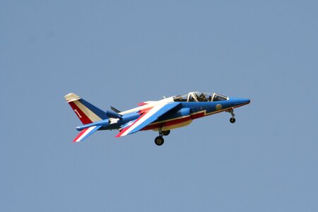 Smoke aerobatics sky