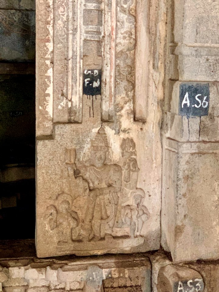 13th_century_Prataprudra_Gudi_Somesvara_temple,_Kolanupaka_village,_Telangana_India_-_6