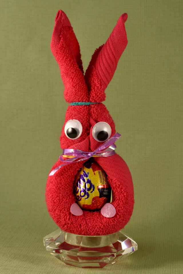 Bunny handicraft decoration