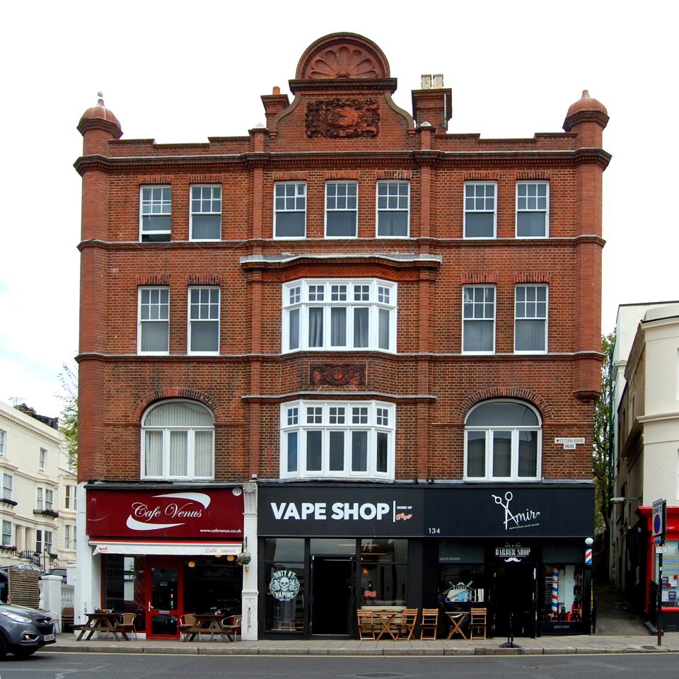 132–134_Western_Road,_Hove_(May_2019)_(1)