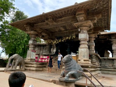 12th_century_Thousand_Pillar_temple,_Hanumkonda,_Telangana,_India_-_01