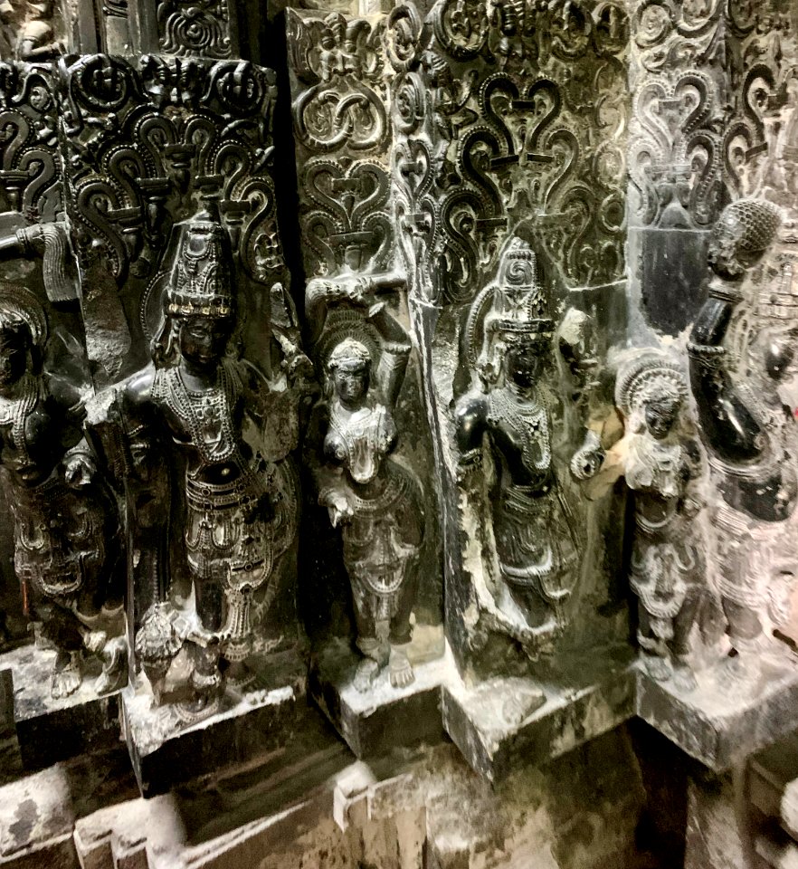 12th_century_Thousand_Pillar_temple,_Hanumkonda,_Telangana,_India_-_46