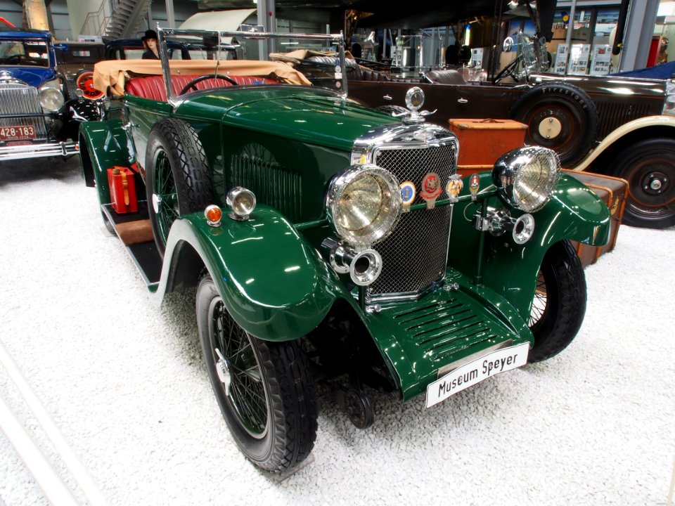 1929_Green_Sunbeam_HP_20.9_Open_Tourer