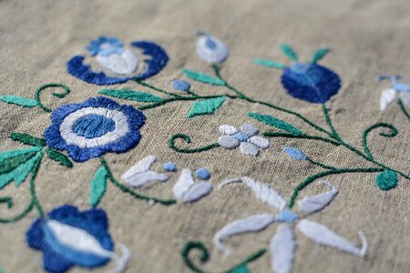 Craft textile needlework photo