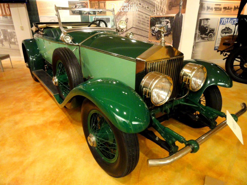 1928_Rolls-Royce_Phantom_I_-_Lyman_&_Merrie_Wood_Museum_of_Springfield_History_-_DSC04152