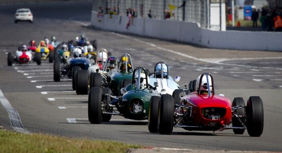 Competition racetrack racing