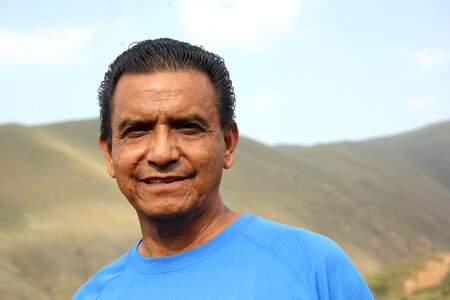 Senior adult senior man mexican
